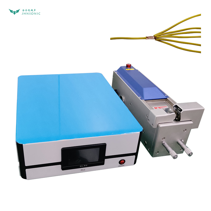 2042 1 to 2 small wire harness ultrasonic metal welding machine