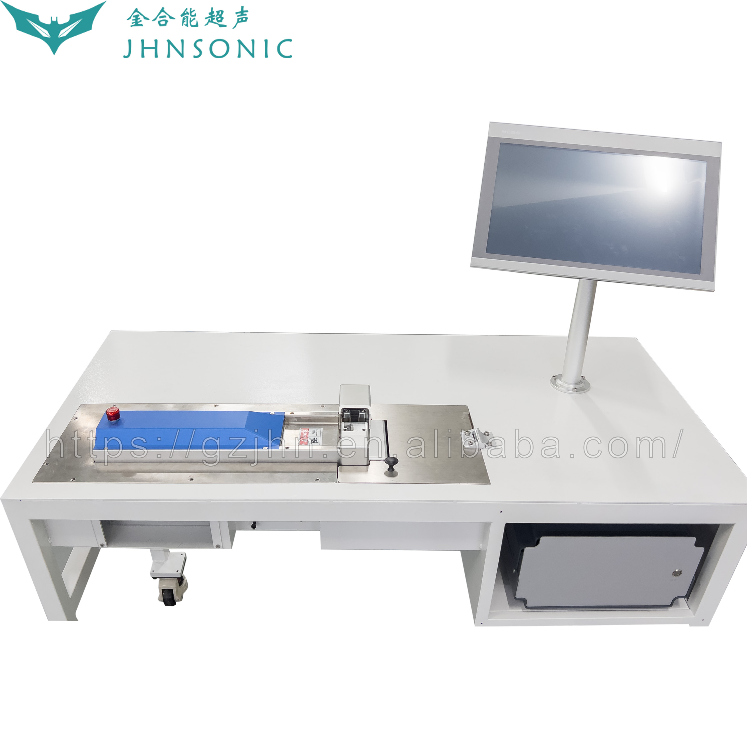 Newly Designed 3000W 4-inch Touch Screen Ultrasonic Welding Machine High Welding Strength New Wire Harness