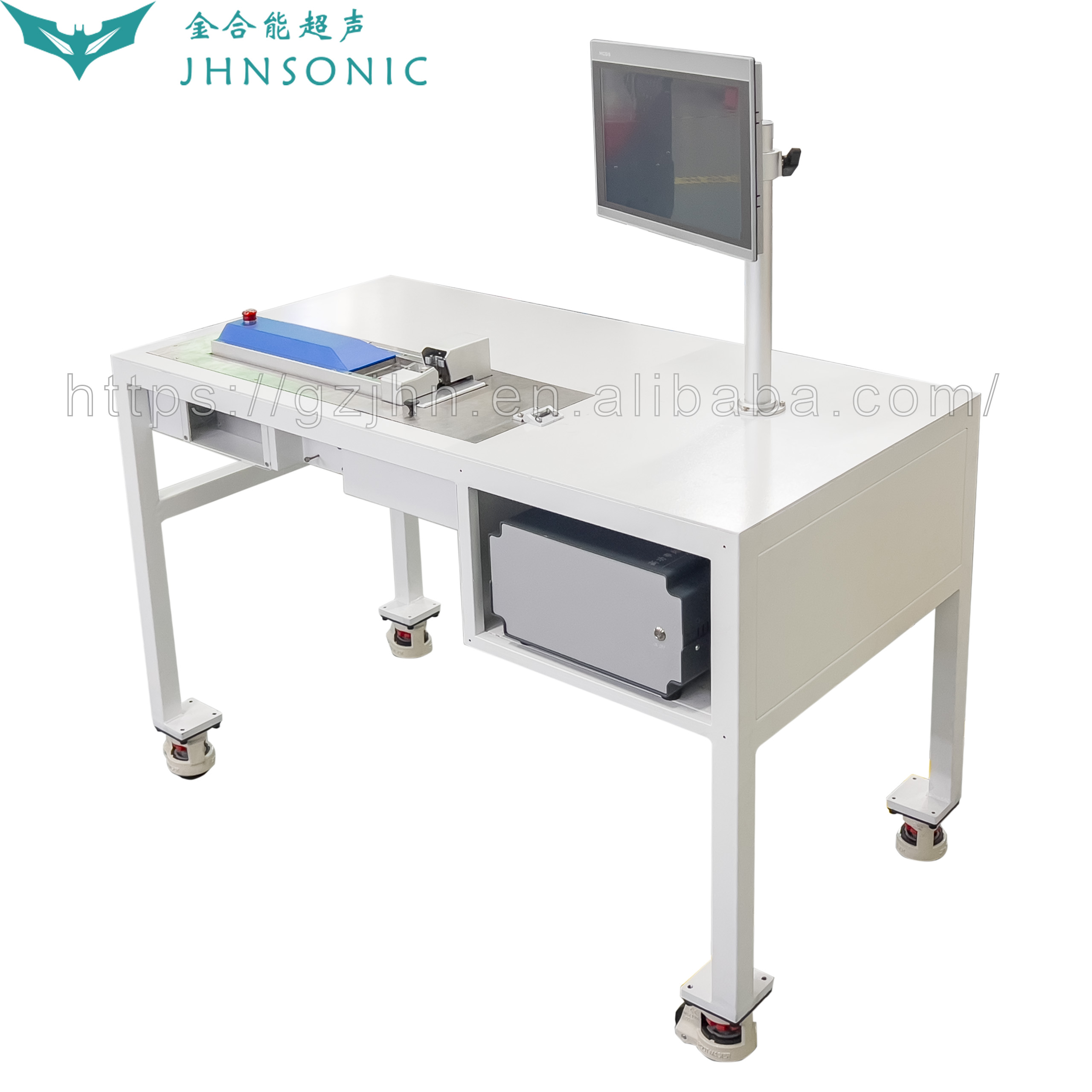 Newly Designed 3000W 4-inch Touch Screen Ultrasonic Welding Machine High Welding Strength New Wire Harness